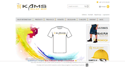 Desktop Screenshot of kams.com.pl